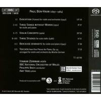 Paul Ben-Haim (1897-1984): Violinkonzert - BIS  - (Classic / SACD)