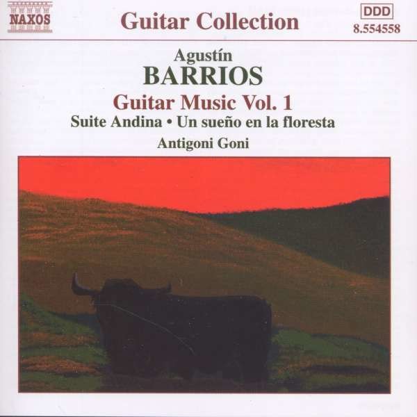 Agustin Barrios Mangore (1885-1944): Gitarrenwerke Vol.1 - Naxos  - (CD / Titel: A-G)