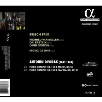 Antonin Dvorak (1841-1904): Klavierquartette Nr.1 & 2...