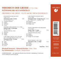 Friedrich II.von Preussen "Friedrich der Große" (1712-1786): Musik in Sanssouci für 2 Flöten & Cembalo -   - (CD / Titel: H-Z)