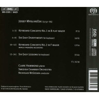 Josef Myslivecek (1737-1781): Klavierkonzerte Nr.1 & 2 - BIS  - (Classic / SACD)