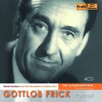 Gottlob Frick - Der schwärzeste Bass - Profil  - (CD...