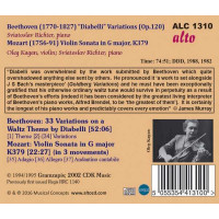 Ludwig van Beethoven (1770-1827): Diabelli-Variationen op.120 -   - (CD / Titel: A-G)