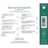 Carl Friedrich Abel (1723-1787): Laurence Dean - Musik der Empfindsamkeit für Flöte & Harfe - Christophorus  - (CD / Titel: H-Z)