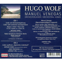 Manuel Venegas (Opernfragment): Hugo Wolf (1860-1903) -...