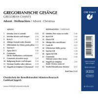 Gregorianische Gesänge zu Advent & Weihnachten - Christophorus  - (CD / Titel: A-G)