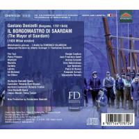 Gaetano Donizetti (1797-1848): Il Borgomastro di Saardam...