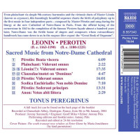 Leonin & Perotin - Geistliche Musik aus Notre Dame: Leonin (1150-1201) -   - (CD / Titel: H-Z)