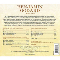 Benjamin Godard (1849-1895): Violinkonzerte Nr.1 & 2...