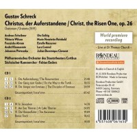 Gustav Schreck (1849-1918): Christus,der Auferstandene (Oratorium 1891) - Rondeau  - (CD / Titel: A-G)