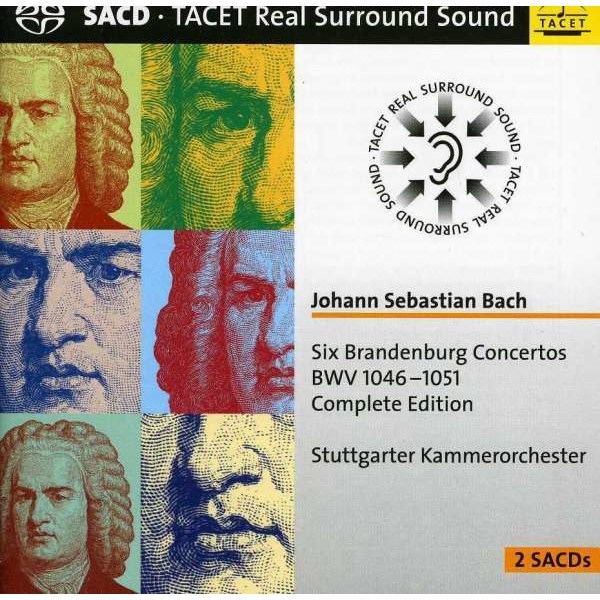 Johann Sebastian Bach (1685-1750): Brandenburgische Konzerte Nr.1-6 - Tacet  - (Classic / SACD)