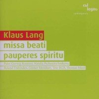 Klaus Lang: Missa Beati Pauperes Spiritu - col legno  -...