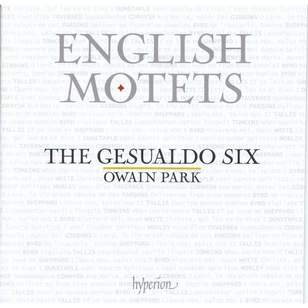 The Gesualdo Six - English Motets - Hyperion  - (CD / Titel: H-Z)