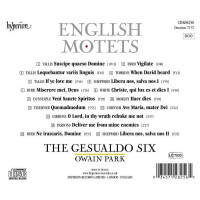 The Gesualdo Six - English Motets - Hyperion  - (CD / Titel: H-Z)