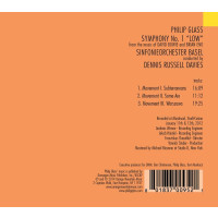 Philip Glass: Symphonie Nr.1 "Low Symphony" -   - (CD / Titel: H-Z)