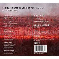 Johann Wilhelm Hertel (1727-1789): Sinfonias & Concerti - "Con spirito" -   - (CD / Titel: H-Z)