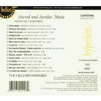 Hilliard Ensemble - Sacred & Secular Music -   - (CD...