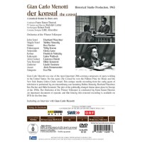 Der Konsul (in dt.Spr.) - Gian-Carlo Menotti (1911-2007) - Arthaus Musik  - (DVD Video / Classic)