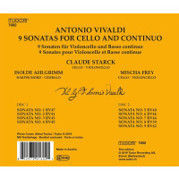 Sonaten für Cello & Bc RV 39-47 - Antonio Vivaldi (1678-1741) -   - (CD / Titel: H-Z)