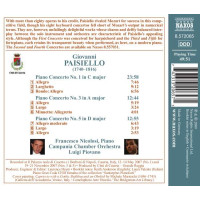 Giovanni Paisiello (1740-1816): Klavierkonzerte Nr.1,3,5 - Naxos  - (CD / Titel: H-Z)