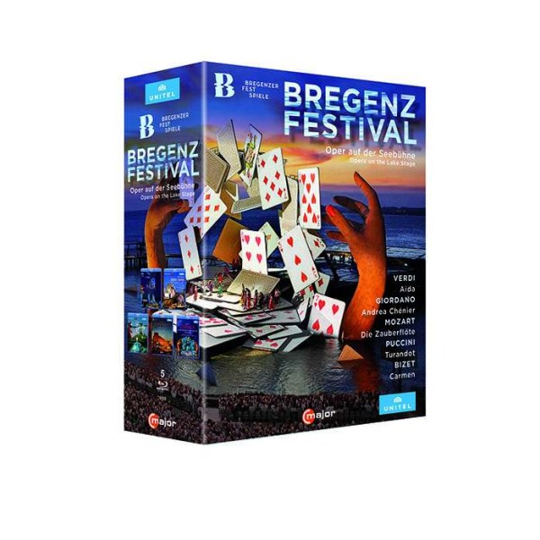 Bregenzer Festspiele (5 Opern-Inszenierungen) - CMajor  - (Blu-ray Video / Classic)