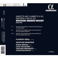 Wolfgang Amadeus Mozart (1756-1791): Klarinettenquintett KV 581 -   - (CD / Titel: H-Z)