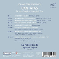 Johann Sebastian Bach (1685-1750): Kantaten für das liturgische Jahr - Accent  - (CD / Titel: H-Z)