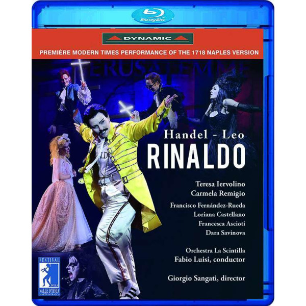 Rinaldo (Opernpasticcio in der Version von Leonardo Leo / Neapel,1718) - Georg Friedrich Händel (1685-1759) -   - (Blu-ray Video / Classic)