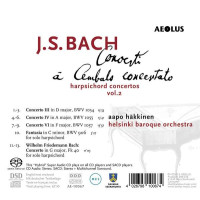 Johann Sebastian Bach (1685-1750): Cembalokonzerte Vol.2 -   - (Classic / SACD)