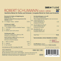 Robert Schumann (1810-1856): Werke für Violine &...