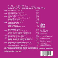 Antonin Dvorak (1841-1904): Antonin Dvorak - Orchesterwerke & Konzerte - Supraphon  - (CD / Titel: A-G)