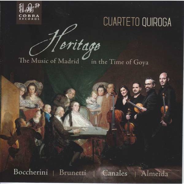 Luigi Boccherini (1743-1805): Cuarteto Quiroga - Heritage - Cobra  - (CD / Titel: A-G)