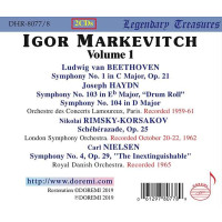 Ludwig van Beethoven (1770-1827): Igor Markevitch Vol.1 -...