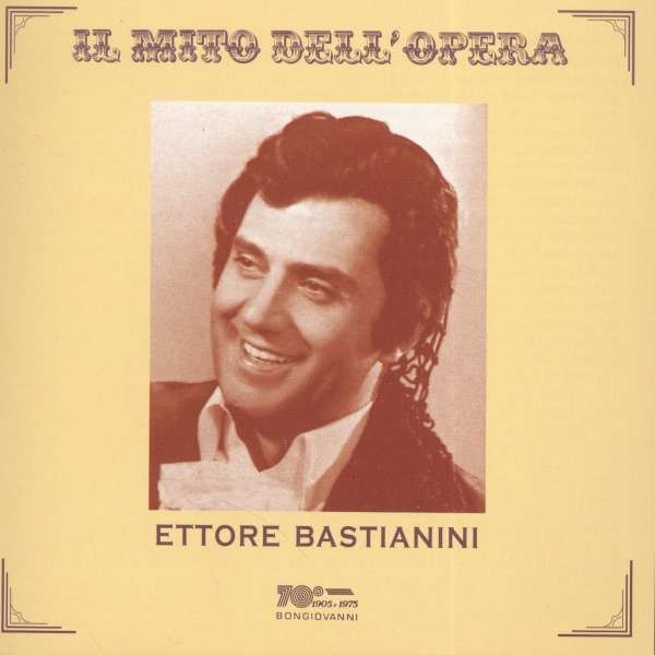 Ettore Bastianini singt Arien - Bongiovanni  - (CD / Titel: A-G)