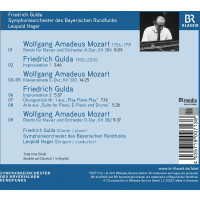 Wolfgang Amadeus Mozart (1756-1791): Friedrich Gulda plays Mozart & Gulda - BRKlassik  - (CD / F)