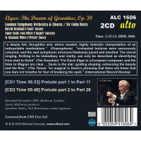 Edward Elgar (1857-1934): Dream Of Gerontius - Alto  - (CD / Titel: A-G)