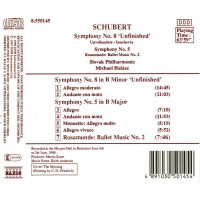 Franz Schubert (1797-1828): Symphonien Nr.5 & 8 - Naxos  - (CD / Titel: H-Z)