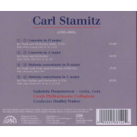 Carl Stamitz (1745-1801): Sinfonie concertante in C & D für Violine,Viola,Orchester - Supraphon  - (CD / Titel: H-Z)