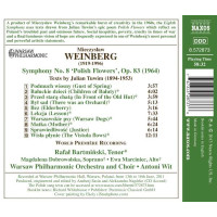 Mieczyslaw Weinberg (1919-1996): Symphonie Nr.8 "Polish Flowers" - Naxos  - (CD / Titel: H-Z)