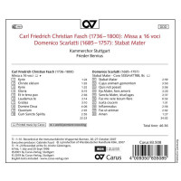 Johann Friedrich Fasch (1688-1758): Missa a 16 voci - Carus  - (CD / Titel: H-Z)