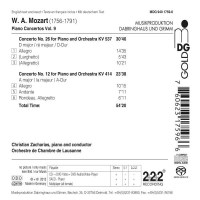 Wolfgang Amadeus Mozart (1756-1791): Klavierkonzerte Vol.9 - MDG  - (SACD / W)