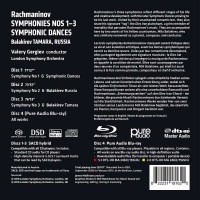 Sergej Rachmaninoff (1873-1943): Symphonien Nr.1-3 - LSO...