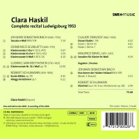 Clara Haskil - Recital Ludwigsburg 1953 - Johann...