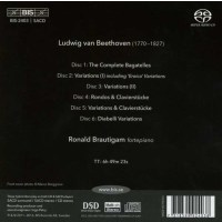 Ludwig van Beethoven (1770-1827): Sämtliche Variationen, Bagatellen & Clavierstücke - BIS  - (Classic / SACD)