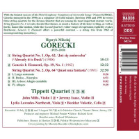 Henryk Mikolaj Gorecki (1933-2010): Streichquartette Nr.1 & 2 -   - (CD / Titel: H-Z)