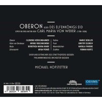 Carl Maria von Weber (1786-1826): Oberon - Oehms  - (CD /...