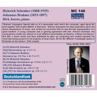 Heinrich Schenker (1868-1935): Klavierwerke - Musical Concepts  - (CD / Titel: H-Z)