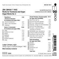 Jan Janca: Orgelwerke Vol.2 - MDG  - (CD / Titel: H-Z)