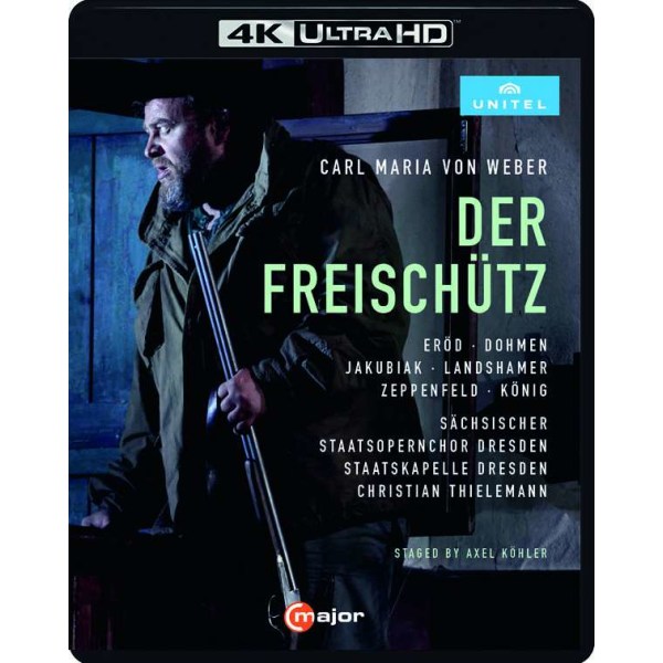 Carl Maria von Weber (1786-1826): Der Freischütz (4K Ultra-HD) - CMajor  - (Blu-ray Video / Classic)