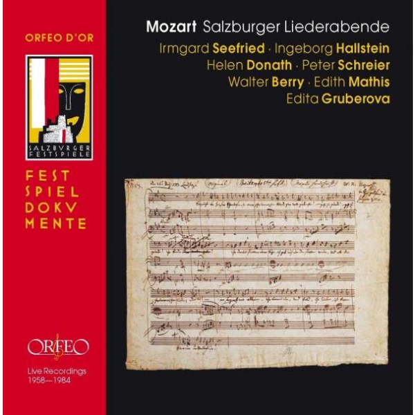 Lieder: Wolfgang Amadeus Mozart (1756-1791) - Orfeo  - (CD / Titel: H-Z)